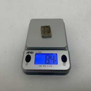 【SPM-4152】1円～ 一分銀 銀貨 重量8.4g 日本古銭 江戸時代 小判 硬貨 貨幣 貿易銀 銀座常是 銀 の画像3