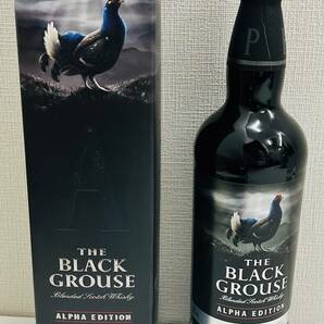 【RG1494SH】1円スタート THE BLACK GROUSE ザ ブラック グラウス ALPHA EDITION アルファ エディション ウイスキー 700ml 40% の画像1