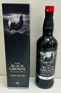 【RG1494SH】1円スタート THE BLACK GROUSE ザ ブラック グラウス ALPHA EDITION アルファ エディション ウイスキー 700ml 40% 