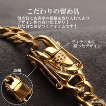 ステンレス製 ダブル喜平ネックレス ゴールド 18KGP 幅6mm 60cm マイアミチェーン 細身 金アレ対応 (60cm)_画像3