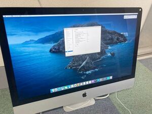 中古☆iMac A1419　14.2 27インチ Corei5 -4670 メモリ16GB OS入　