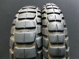 【送料無料★ ※沖縄・離島を除く】中古前後セット!メッツラー◎カルー4. 120/70R19. 170/60R17. GP056:24043