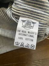 JOE McCOY ジョーマッコイ 8HOUR UNION Hickory Serviceman Shirts ヒッコリー ワークシャツ リアルマッコイズ_画像9