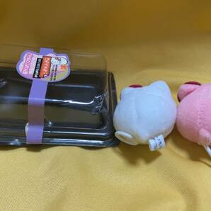 はろうきてぃ ハローキティ ミニミニ ぷるぷる 紐を引くとブルブル つぶあん いちご 大福 ぬいぐるみ マスコット 難有の画像5