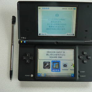 任天堂 DSi ブラック本体とタッチペンが付属します。 簡単な動作確認済みの訳ありジャンク扱い品です！の画像1