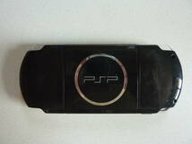 ソニー製 PlayStationPortable PSP-3000 PSP本体のみ ピアノ・ブラックの動作確認済みのジャンク扱い品です。_画像2