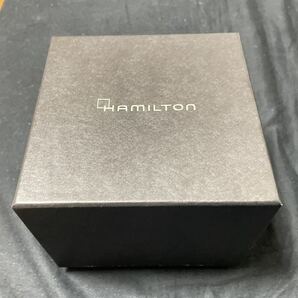 ［美品］ハミルトン腕時計アメリカン クラシック ボルトン H13421611 ケース付き(ネイビー)の画像5
