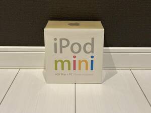 iPod mini 4GB M9160J/A 初代 第1世代 シルバー 新品 未開封