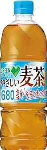 サントリー グリーンダカラ やさしい麦茶 お茶 麦茶 ペットボトル 680ml ×24