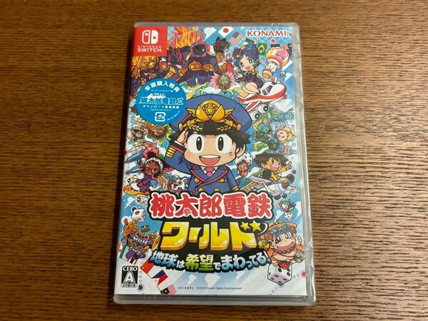 新品未開封 桃太郎電鉄ワールド ～地球は希望でまわってる！～ Nintendo Switch ニンテンドースイッチ ソフト