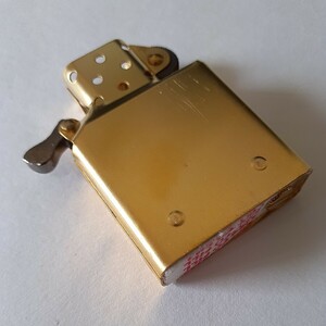 未使用 ZIPPO互換品 真鍮製インナー レギュラータイプ対応 オイルライター用インサイドユニット ソリッドブラス 黄金色 brass 交換用 中身