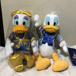 ぬいぐるみ ドナルドダック デイジーダック WALT DISNEY World 50TH CELEBRATION ぬいぐるみ