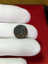 インド藩王国　1/2タンカ銅貨　1406年〜1432年　【流通品】　　玉ちゃんNo.3296_画像6