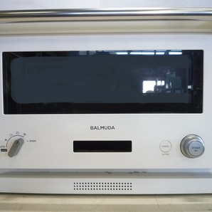 【6-4-25-2Ta】 BALMUDA オーブンレンジ K04A-WH バルミューダ 2020年製の画像1