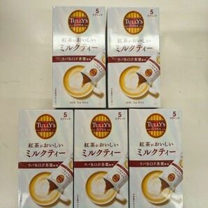 伊藤園　TULLY‘S＆TEA　紅茶がおいしいミルクティー5本入り5箱