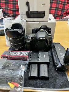 綺麗動作品 EOS 7D EF-S17-85 バッテリーグリップ付きシャッター数3636回