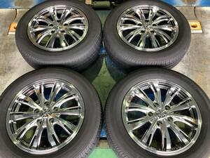 【未使用+中古】ウェッズ レオニス EX 16x6.5J 5H 114.3 +52 4本 1台分 限定カラー 205/60R16 ノア ヴォクシー ステップワゴン アコード 等