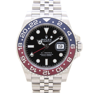 ロレックス（ROLEX）GMTマスターII 126710BLRO ペプシベゼル 2023年3月/ランダムシリアル メンズ 腕時計 新品