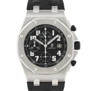 オーデマピゲ（AUDEMARS PIGUET）ロイヤルオーク オフショア クロノグラフ 26170ST.OO.D101CR.03 ブラック文字盤 腕時計 メンズ