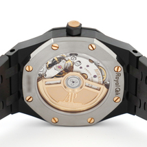 オーデマピゲ（AUDEMARS PIGUET）ロイヤルオーク オートマティック 77350CE.OO.1266CE.03.A ブラックセラミック 腕時計 メンズ 新品_画像9