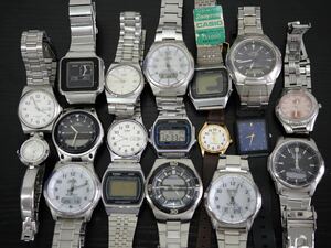 【k8】★60サイズ CASIO CASIO 腕時計 時計 メンズ レディース 動作未確認 アクセサリー 大量 まとめ売り まとめ TIA