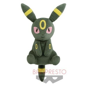 【ブラッキー】ポケットモンスター I LOVE EIEVUI でっかいぬいぐるみ エーフィ・ブラッキー ゆったりリラックス 単品 BIG 美品 PW2