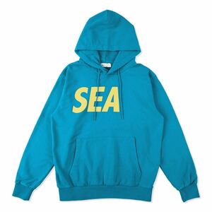 【新品】【XLサイズ】 23AW 24 新品 WIND AND SEA ウィンダンシー SEA SULFER HOODIE フーディー スウェット パーカー BLUE ブルー XL