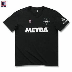 【Без дефектов】 [Совместимость с Letter Pack Plus] FCRB f.c Real Bristol FC REAL BRISTOL SOPHNET SOFT MEYBA SUPPORTER ФУТБОЛКА ЧЕРНАЯ