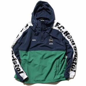 【良品】【レターパックプラス対応】 19SS FCRB f.c real bristol エフシーレアルブリストル SOPHNET HALF ZIP ANORAK アノラック ブルゾン