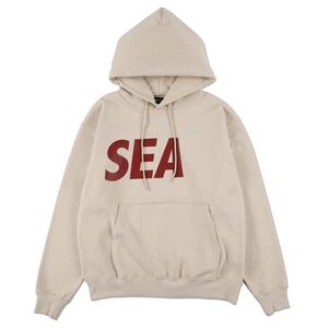 【新品未使用】 22SS 新品 WIND AND SEA ウィンダンシー SEA HOODIE フーディー スウェットパーカー TAUPE トープ 即決早い者勝ち