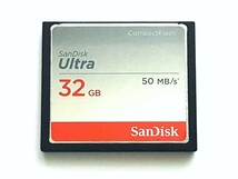 【残り1枚】☆美品☆ CFカード 32GB サンディスク ウルトラ SanDisk Ultra コンパクトフラッシュ CompactFlash Card_画像1