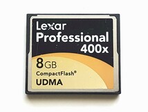 【残り1枚】☆美品☆ CFカード 8GB 400x レキサー プロフェッショナル Lexar Professional コンパクトフラッシュ CompactFlash Card_画像1