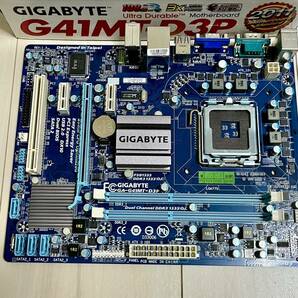 動作確認済 最新BIOS更新済 GIGABYTE GA-G41MT-D3P マザーボードの画像3