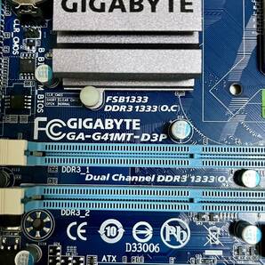 動作確認済 最新BIOS更新済 GIGABYTE GA-G41MT-D3P マザーボードの画像4