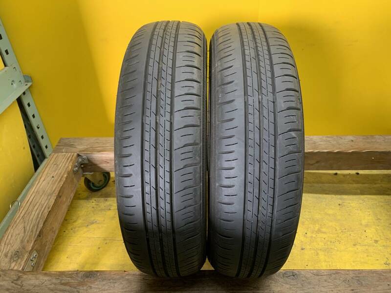 No2861 Q2 ダンロップ　エナセーブ　EC300+　155/65R14 75S 2本　