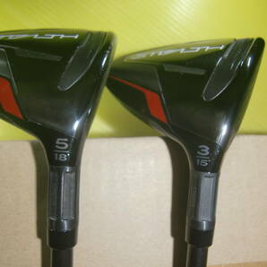 【2本セット】TaylorMade STEALTH 3W 15° & 5W 18° フェアウェイウッド TENSEI RD TM50 フレックスSの画像3