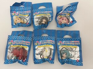  Mahou Shoujo Madoka Magica Lawson limitation kalakore figure strap all 6 kind set .. Magi LOWSON