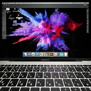 美品♪・動作OK♪〜MacBook Pro (13-inch, 2017）i5（2.3GHz）メモリ16GB / SSD 512GB / 31回（正常）＆ Adobe CS6 Design Standardの画像5