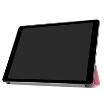 iPad Pro 12.9インチ第2世代 2017/第1世代 2015用 PUレザー 三つ折り スマートケース　スタンド機能　濃紺_画像5