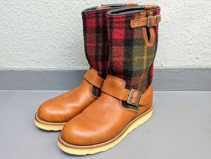 RED WING 9008 エンジニアブーツ 8D オロラセット ランバージャック レッドウィング