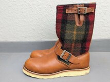 RED WING 9008 エンジニアブーツ 8D オロラセット ランバージャック レッドウィング_画像4