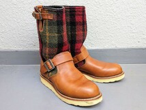 RED WING 9008 エンジニアブーツ 8D オロラセット ランバージャック レッドウィング_画像3