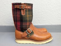 RED WING 9008 エンジニアブーツ 8D オロラセット ランバージャック レッドウィング_画像5