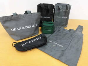 4116TSZ◎【6点まとめて】DEAN&DELUCA ディーン&デルーカ 保冷バッグ エコバッグ◎中古