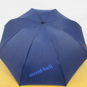 4119FSZ◎mont-bell モンベル 折りたたみ傘 トレッキングアンブレラ L インディゴ◎中古の画像1