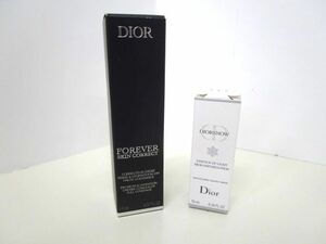 4245RSZ* Dior s gold four eva-s gold collect concealer 11ml/ snow essence o bright micro lotion 10ml* unused 