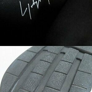 Yohji Yamamoto POUR HOMME/ヨウジヤマモト プールオム ビブラムソール 厚底 ジップ付き レースアップ ブーツ/5 /080の画像8