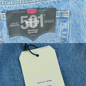 【未使用】LEVI'S/リーバイス 501 レディース カットオフ デニム ショーツ/ショートパンツ/W26 /LPLの画像7