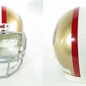 Riddell/リデル NFL 49ers サンフランシスコ・フォーティナイナーズ レプリカヘルメット/アメフト /100の画像3