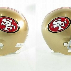 Riddell/リデル NFL 49ers サンフランシスコ・フォーティナイナーズ レプリカヘルメット/アメフト /100の画像4